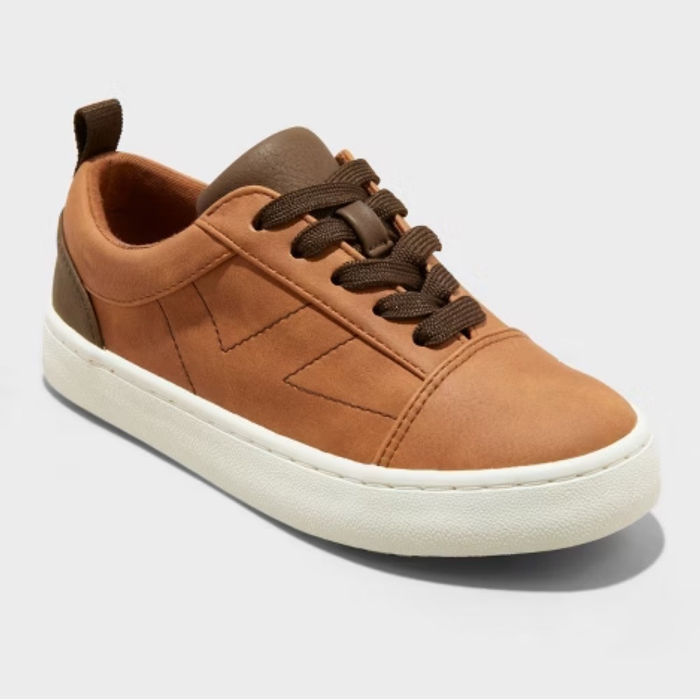 Art Class Target Garret sneakers cognac size 5 NEW NWT shoes brown tan